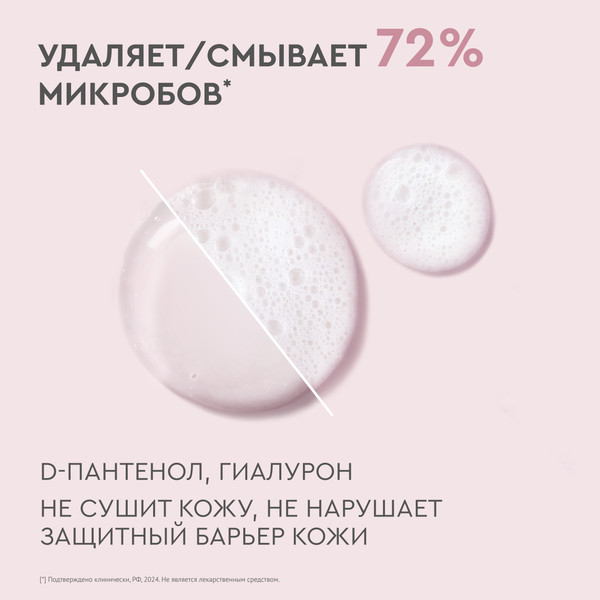 Изображение товара Мыло жидкое Бархатные ручки Антибактериальный комплекс (1л)