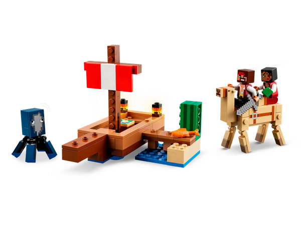 Изображение товара Конструктор Lego Minecraft Путешествие на пиратском корабле 21259