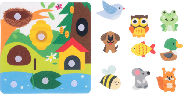 Изображение товара Развивающий игровой набор Десятое королевство Кто где живет? / 04785