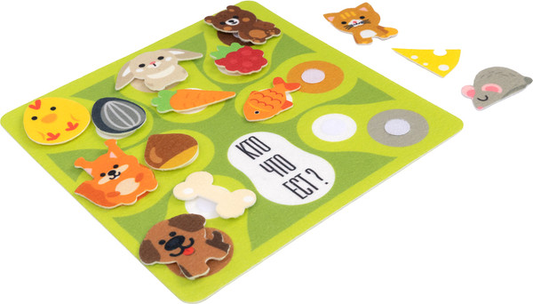 Изображение товара Развивающий игровой набор Десятое королевство Кто что ест? / 04784