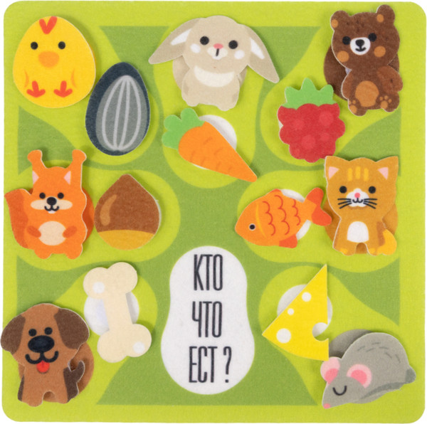 Изображение товара Развивающий игровой набор Десятое королевство Кто что ест? / 04784