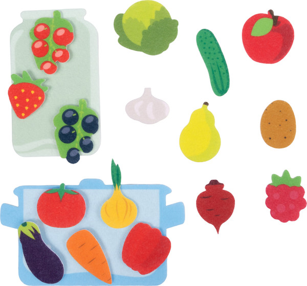 Изображение товара Развивающий игровой набор Десятое королевство Поварята. Овощи, фрукты / 04786