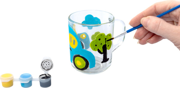 Изображение товара Набор для творчества Десятое королевство Кружка под роспись Машинка / 05210