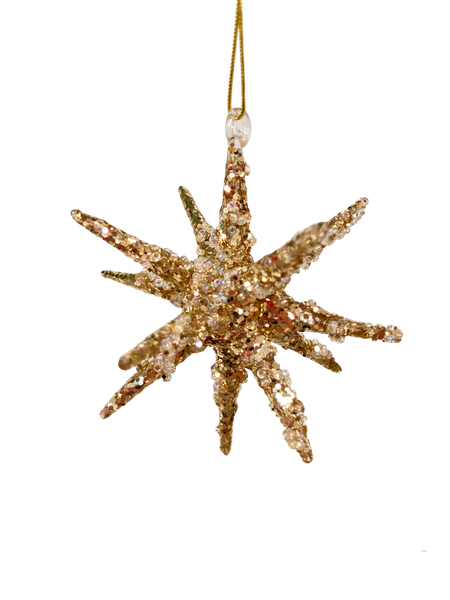 Изображение товара Елочная игрушка GreenTerra Звезда / 5667 (9см)