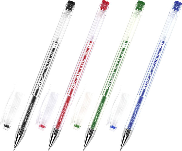 Изображение товара Набор гелевых ручек Brauberg Extra / 143905 (4цв)