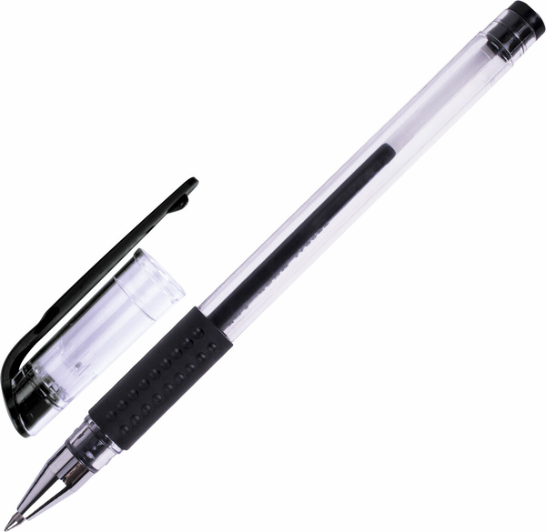 Изображение товара Набор гелевых ручек Brauberg Extra GT / 143924 (4шт, черный)