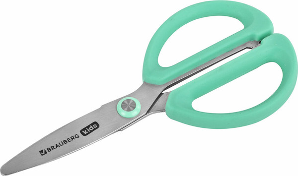 Изображение товара Ножницы канцелярские Brauberg Kids / 238354 (мятный)