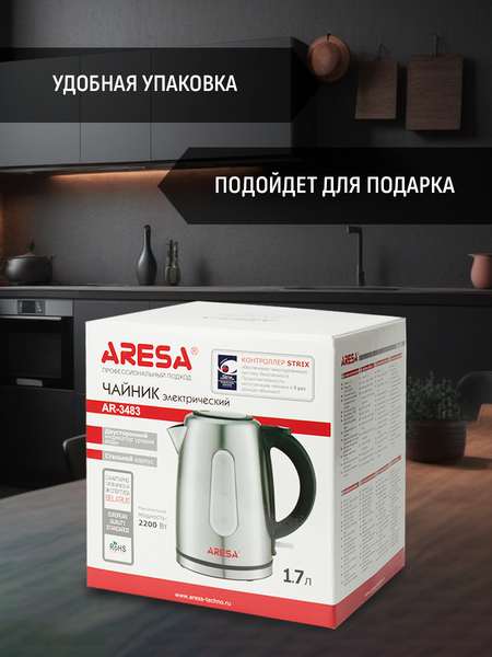 Изображение товара Электрочайник Aresa AR-3483