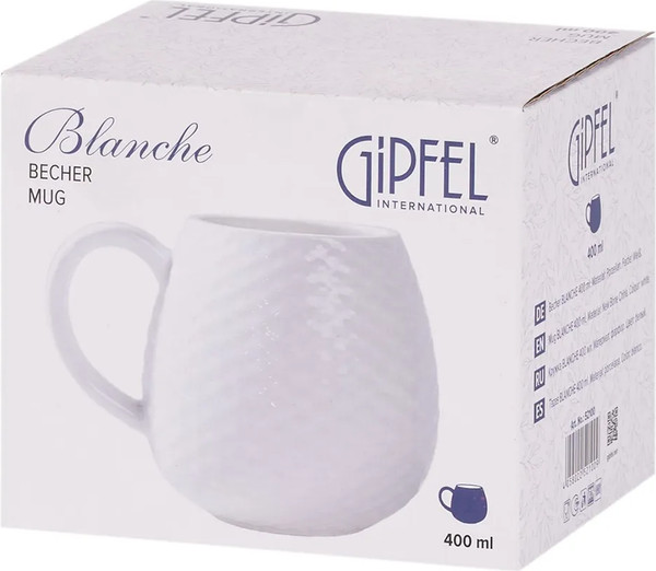 Изображение товара Кружка Gipfel Blanche 52100 (белый)