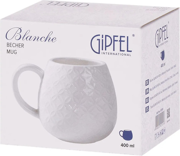 Изображение товара Кружка Gipfel Blanche 52101 (белый)