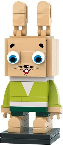 Изображение товара Конструктор Brick Labs Ну, погоди! Заяц / AB-1102