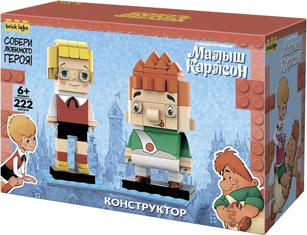 Изображение товара Конструктор Brick Labs Малыш и Карлсон / AB-1103