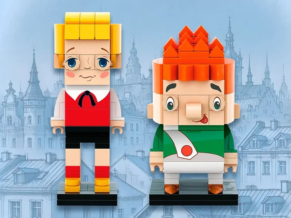 Изображение товара Конструктор Brick Labs Малыш и Карлсон / AB-1103