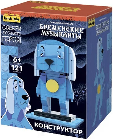 Изображение товара Конструктор Brick Labs Бременские музыканты: Пес / AB-1116