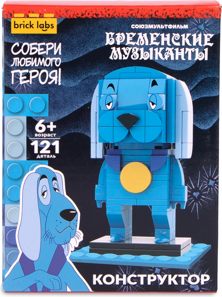 Изображение товара Конструктор Brick Labs Бременские музыканты: Пес / AB-1116