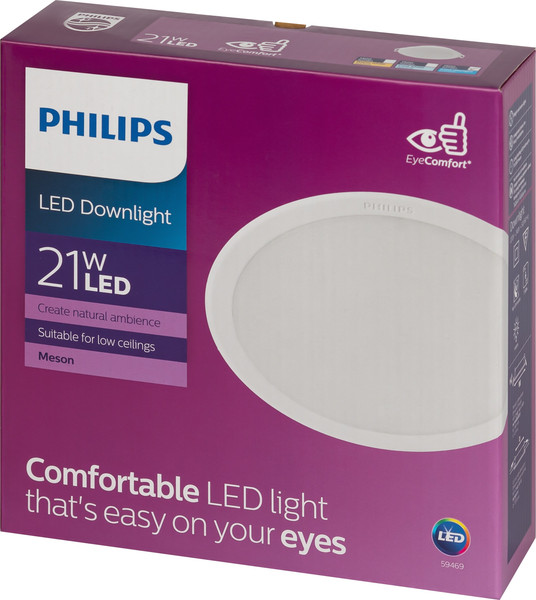 Изображение товара Точечный светильник Philips Meson 21Вт 6500K 220-240В D175 / Б0049136