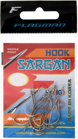 Изображение товара Набор крючков рыболовных Flagman Fishing Sargan Hook / FSH-08