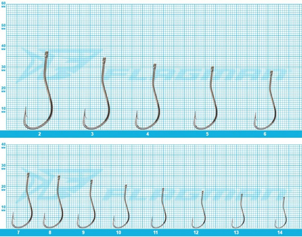 Изображение товара Набор крючков рыболовных Flagman Fishing Sargan Hook / FSH-08