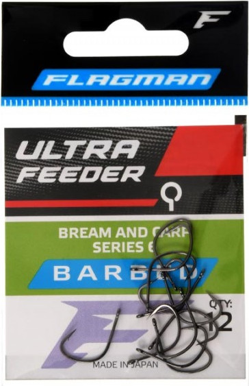 Изображение товара Набор крючков рыболовных Flagman Fishing Ultra Feeder Bream And Carp Series 6 / 306BN-8