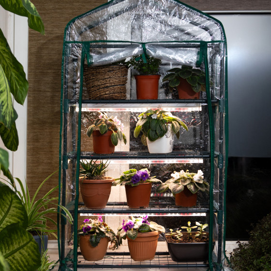 Изображение товара Теплица Green Apple GA-House-4 / Б0063882 (со светильниками)