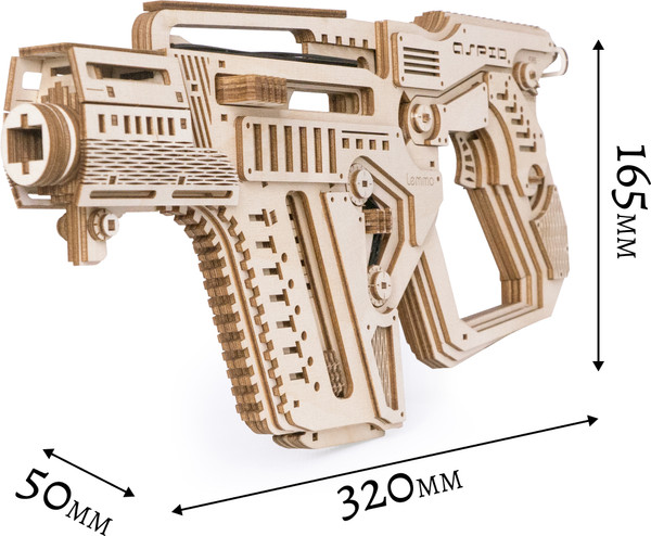 Изображение товара Автомат игрушечный Lemmo Штурмовая винтовка Аспид / 02-07