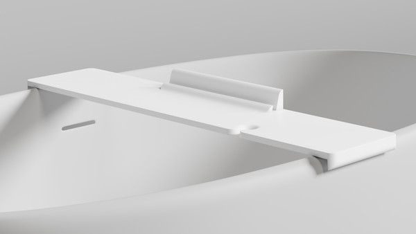 Изображение товара Полка на ванну Salini Gabbiano / 1906201M (S-Stone, матовый)