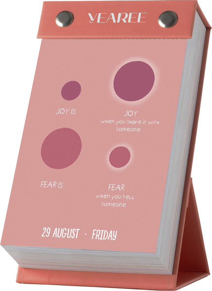 Изображение товара Календарь настольный Yearee Your Every Day 2025 год / 4816088500105