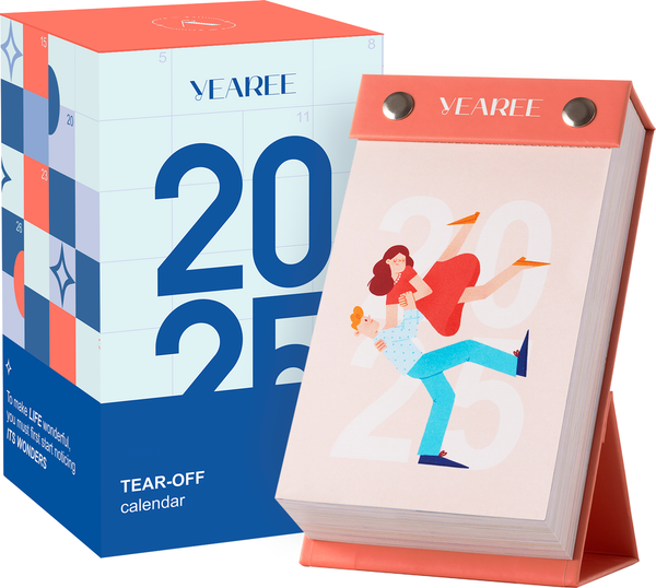 Изображение товара Календарь настольный Yearee Your Every Day 2025 год / 4816088500105