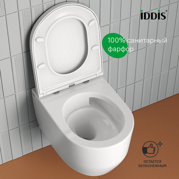 Изображение товара Унитаз подвесной IDDIS AIGRDSEi25