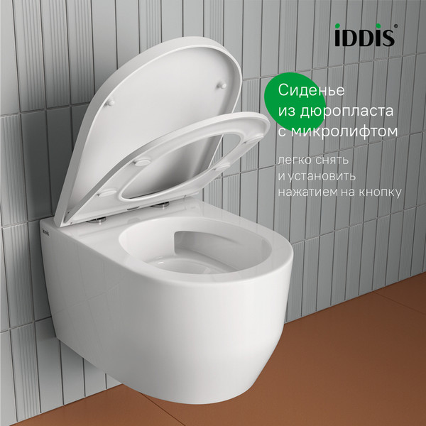 Изображение товара Унитаз подвесной IDDIS AIGRDSEi25