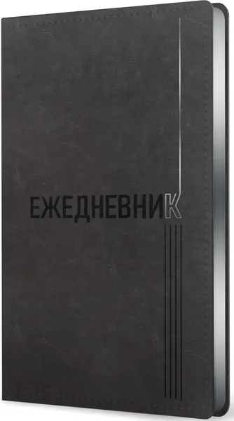 Изображение товара Ежедневник Listoff Silver Classic / ЕКСФ52512801 (128л, черный)