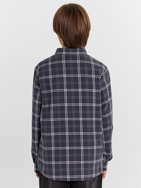 Изображение товара Рубашка детская Mark Formelle 123440/1 (р.146-72, бело-серая клетка)