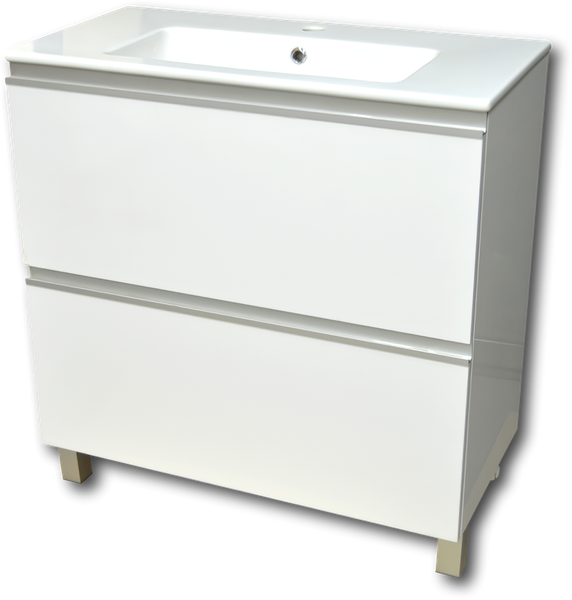 Изображение товара Тумба с умывальником Гамма Люкс 12-У80 Практико-44080