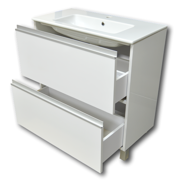 Изображение товара Тумба с умывальником Гамма Люкс 12-У80 Практико-44080