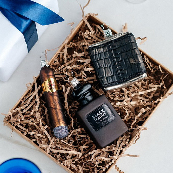 Изображение товара Елочная игрушка Inge's Christmas Gentlemen's Club. Фляжка / 10050S022