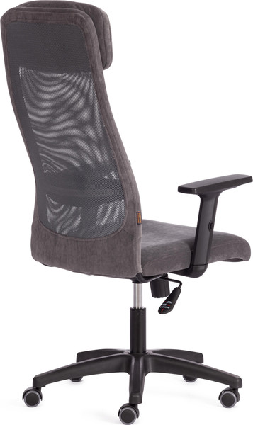 Изображение товара Кресло офисное Tetchair Profit Plt флок/ткань (серый)