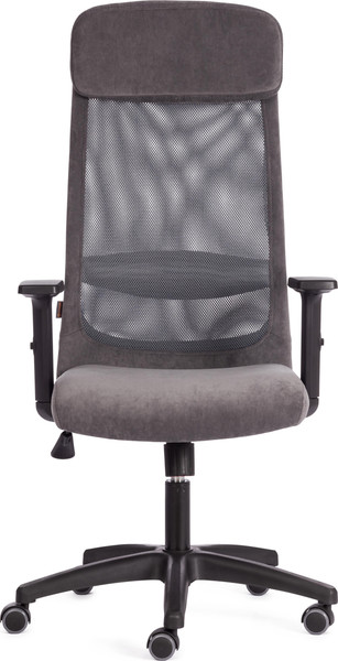 Изображение товара Кресло офисное Tetchair Profit Plt флок/ткань (серый)
