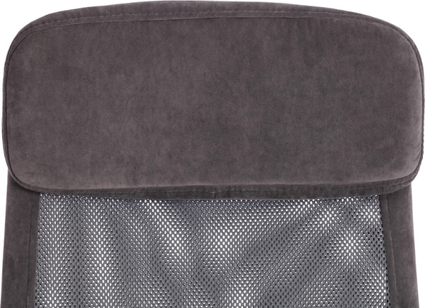 Изображение товара Кресло офисное Tetchair Profit Plt флок/ткань (серый)