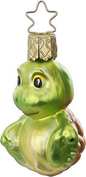 Изображение товара Елочная игрушка Inge's Christmas Miniatures. Мини-черепаха / 10123S021