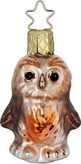 Изображение товара Елочная игрушка Inge's Christmas Sunny Autumn Day. Маленький совенок / 10139S022