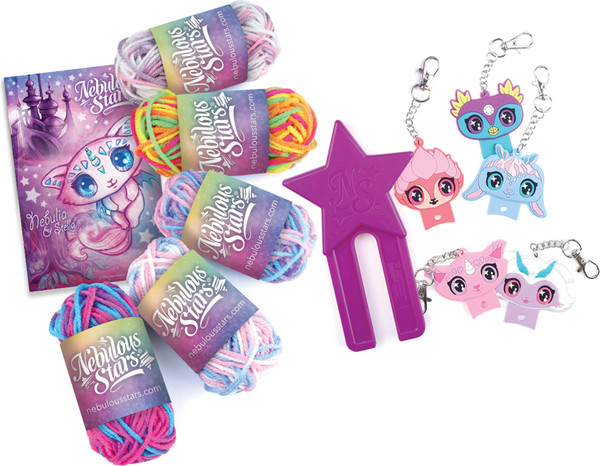 Изображение товара Набор для творчества Nebulous Stars Paloma. Для создания брелоков с цветными помпонами / 11139_NSDA