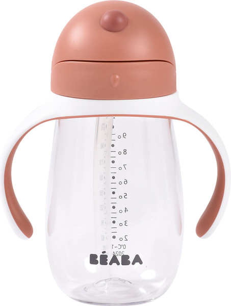 Изображение товара Поильник Beaba Tasse Paille 913586 (300мл, Terracotta)