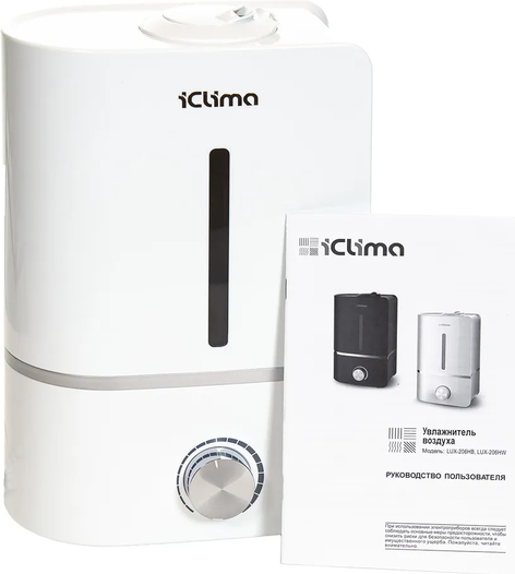 Изображение товара Ультразвуковой увлажнитель воздуха IClima LUX-206HW
