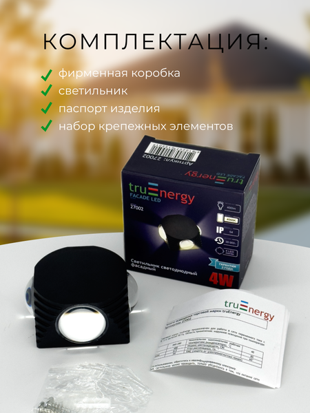 Изображение товара Бра уличное Truenergy 27002