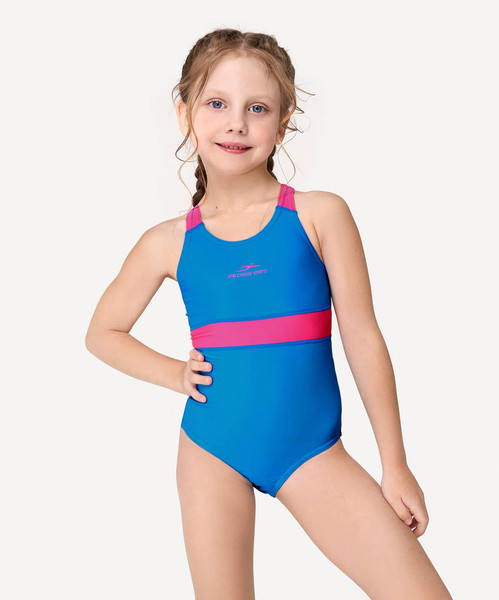 Изображение товара Купальник детский 25DEGREES Triumph / 25D21003K (р.28, синий/розовый)