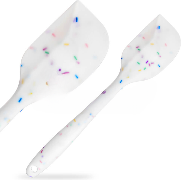 Изображение товара Шпатель кондитерский ЭСТЕТ Конфетти ЭТ-73463 (белый)