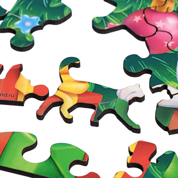 Изображение товара Пазл Лесная мастерская Новый год! Поздравление от зайки / 9924967