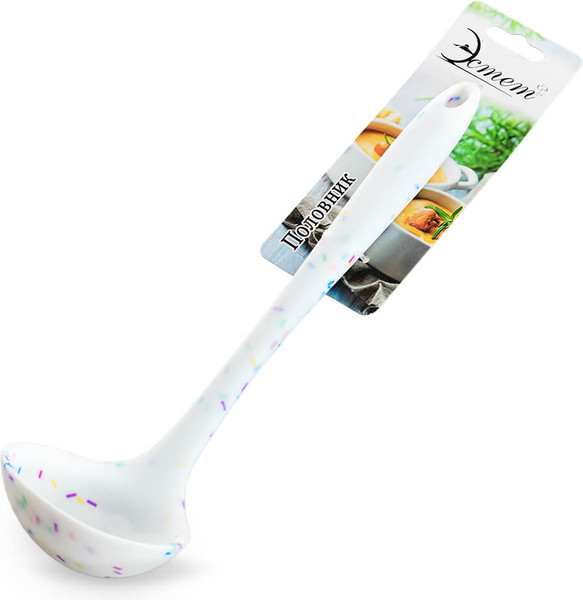 Изображение товара Половник ЭСТЕТ Конфетти ЭТ-73462 (белый)