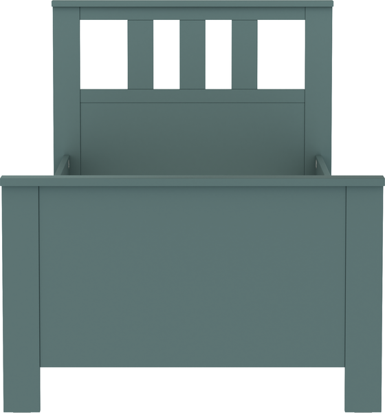 Изображение товара Односпальная кровать Mio Tesoro Сага 90x200 / 2.08.04.050.6 (темно-бирюзовый)