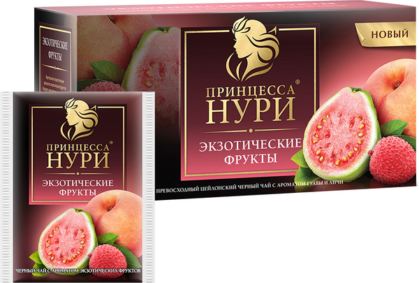 Изображение товара Чай пакетированный Принцесса Нури Экзотические Фрукты / Nd-00015017 (25пак)